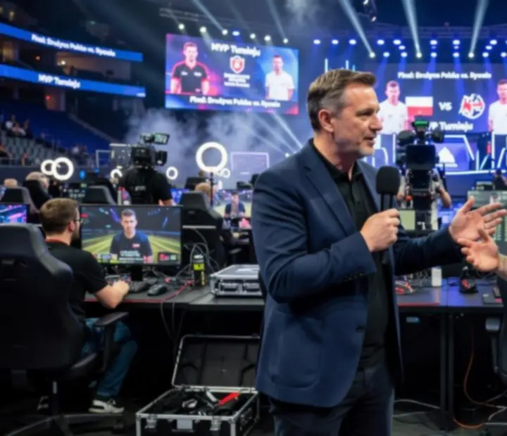 Wywiad za kulisami turnieju e-sportowego